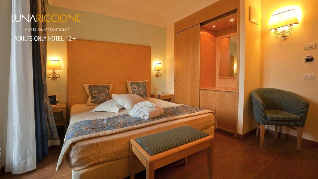 Hotel Luna Riccione E Aqua Spa Only Adults +12 מראה חיצוני תמונה