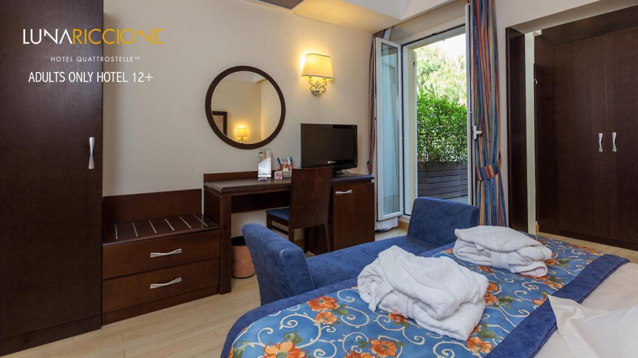 Hotel Luna Riccione E Aqua Spa Only Adults +12 מראה חיצוני תמונה