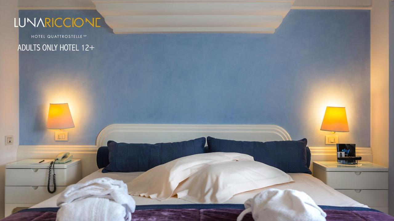 Hotel Luna Riccione E Aqua Spa Only Adults +12 מראה חיצוני תמונה